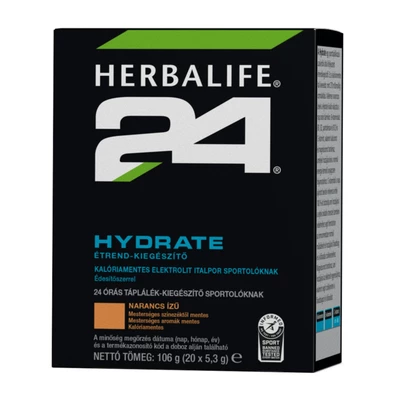 Herbalife24® Hydrate Narancs ízű 20 x 5.3 g (775Ft/tasak)