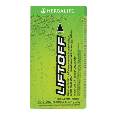 Lift Off® energiaital citrom-lime 10 tabletta (999Ft/db)